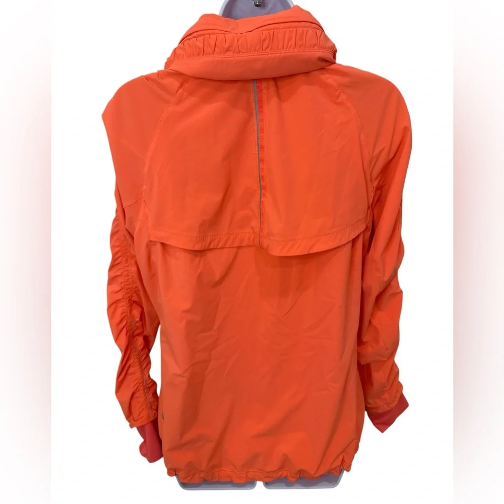 Lululemon Athletica Neon Coral Gather Me Slightly Jacket - Picture 2 of 8